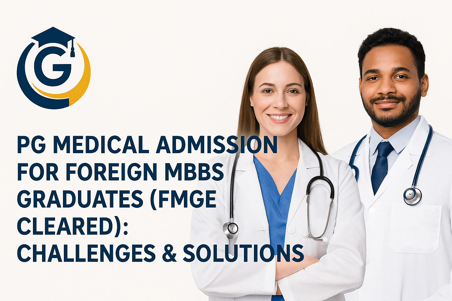  PG Medical Admission in India for FMGE Qualified Doctors 