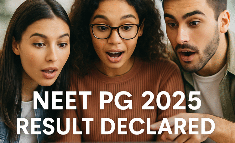 NEET PG 2025 Result Declared on nbe.edu.in – Check Category-Wise Minimum Eligibility Score