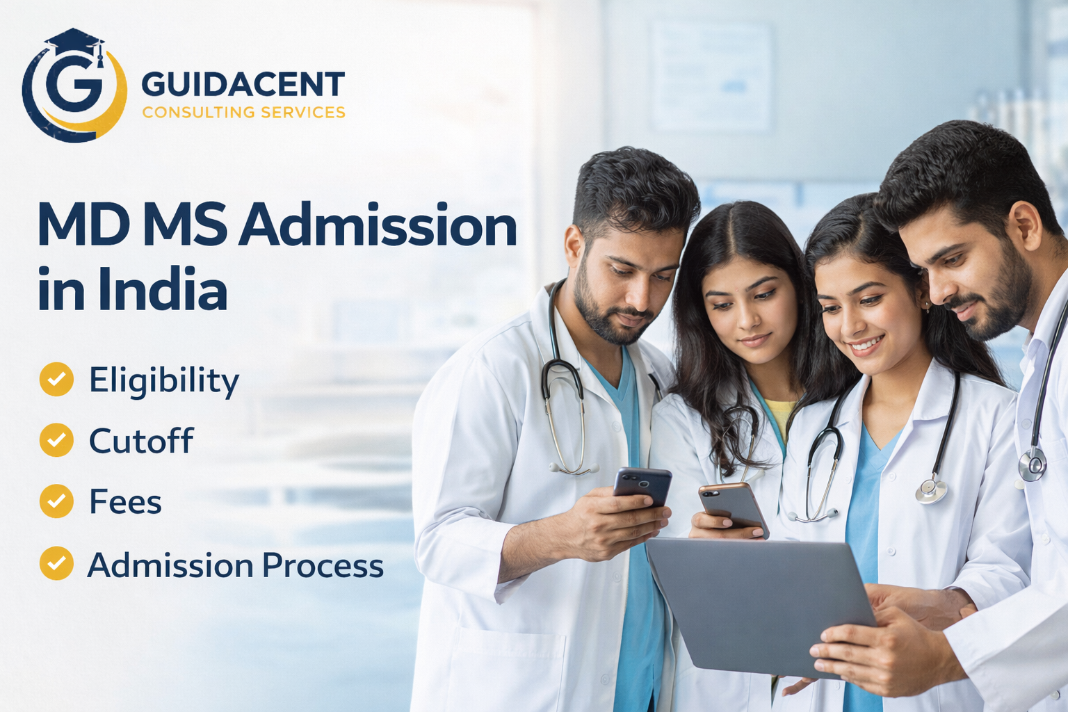 MD MS admission in India eligibility cutoff fees and admission process through NEET PG
