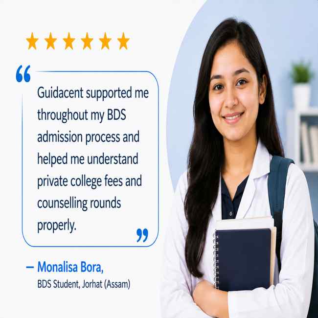 Monalisa Bora student review Guidacent Consulting Services