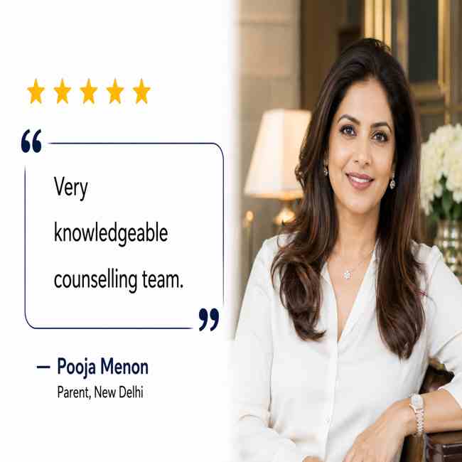 Pooja Menon parent review Guidacent Consulting Services