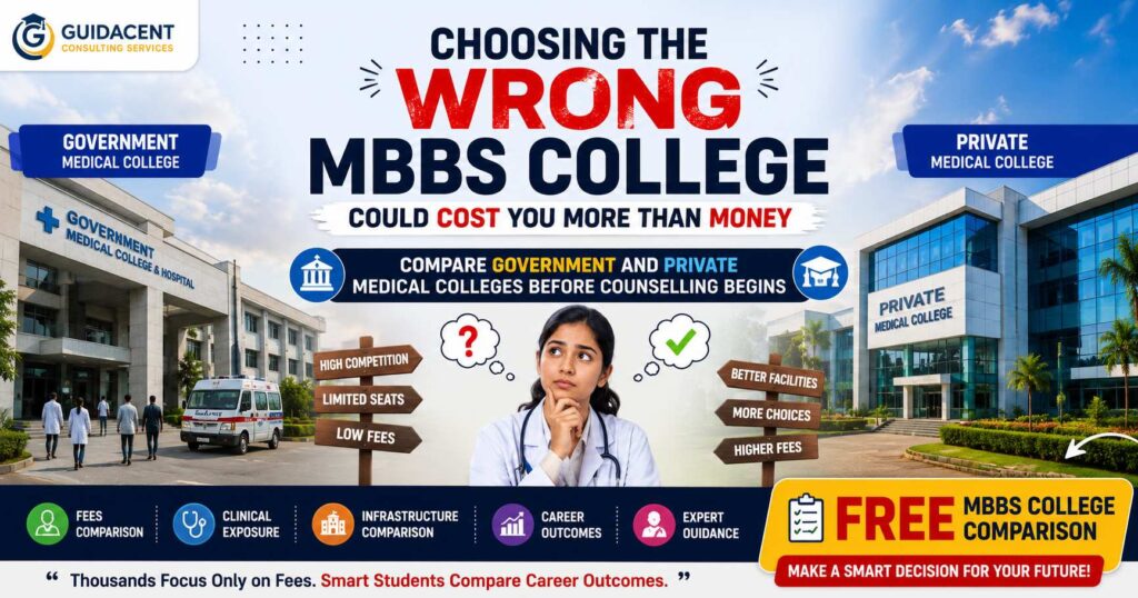 Government vs Private MBBS Colleges in India – Complete Comparison Guide