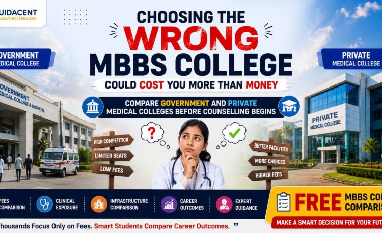 Government vs Private MBBS Colleges in India – Complete Comparison Guide