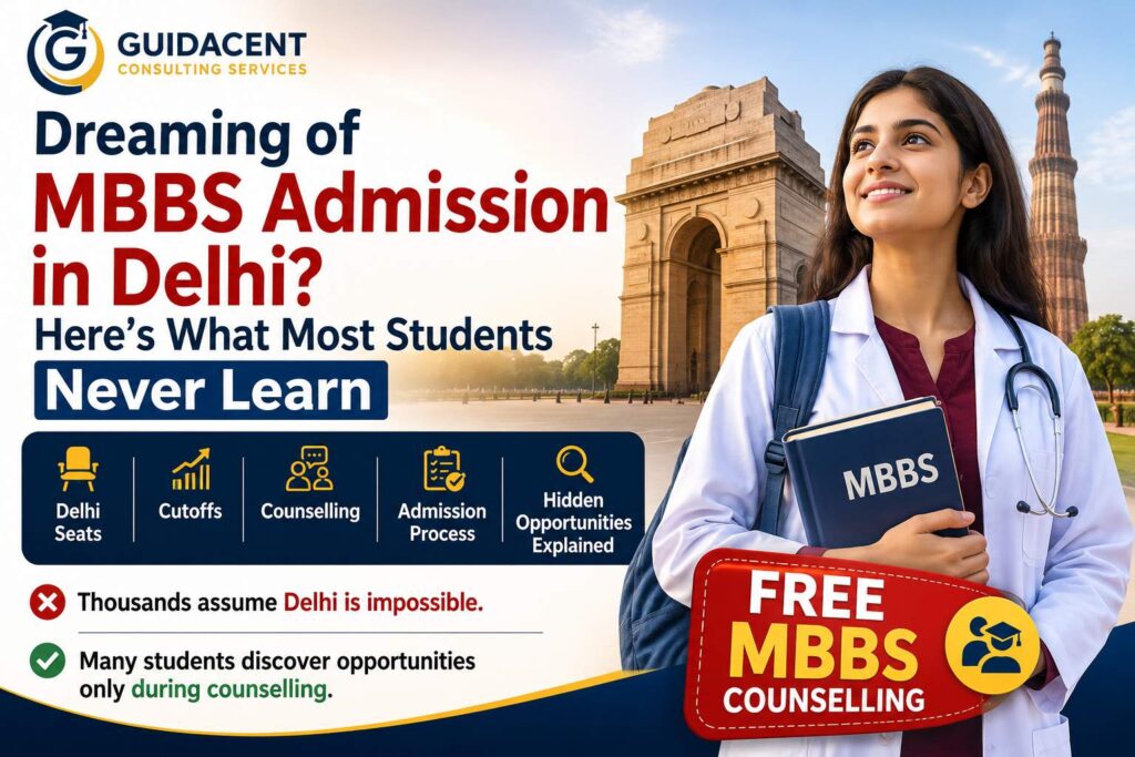 MBBS Admission in Delhi counselling guide with medical colleges, fees, cutoff and admission process.